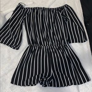Striped Romper